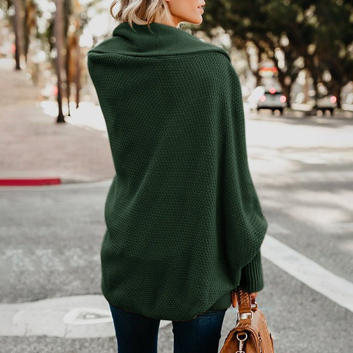 Comfortable women's oversized cardigan, a chic addition to any casual or stylish outfit.