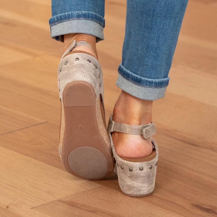 Elegant fashion wedge heel sandals for women, versatile footwear perfect for summer styling.