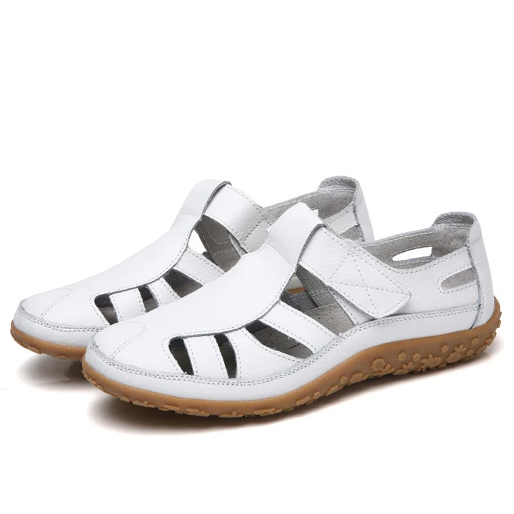 Women's supportive balance sandals for everyday walking comfort and stability.