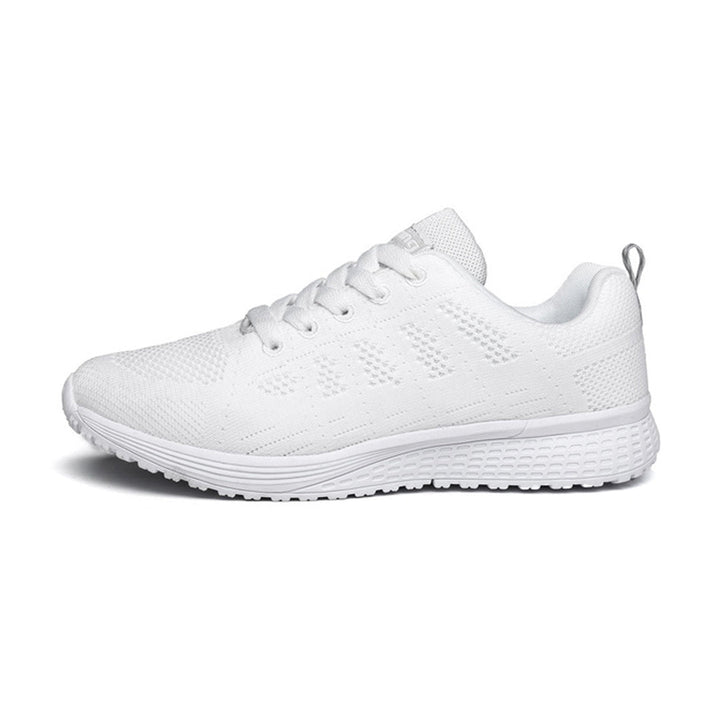 Women's supportive sneakers with cushioned comfort for daily wear and comfortable walking. Ergonomic arch support for all-day wear.