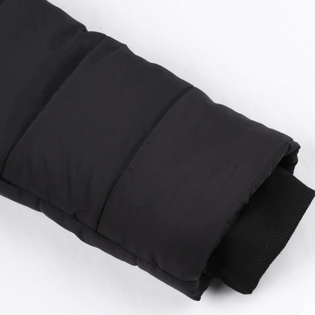 Close-up of cozy fleece lining in a women's ultra-warm winter coat, highlighting its soft texture.