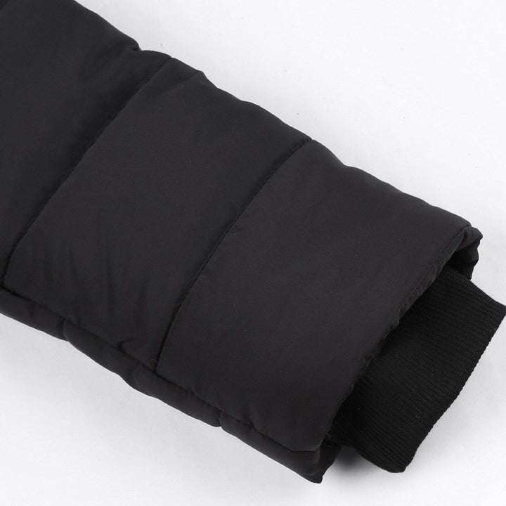 Close-up of cozy fleece lining in a women's ultra-warm winter coat, highlighting its soft texture.