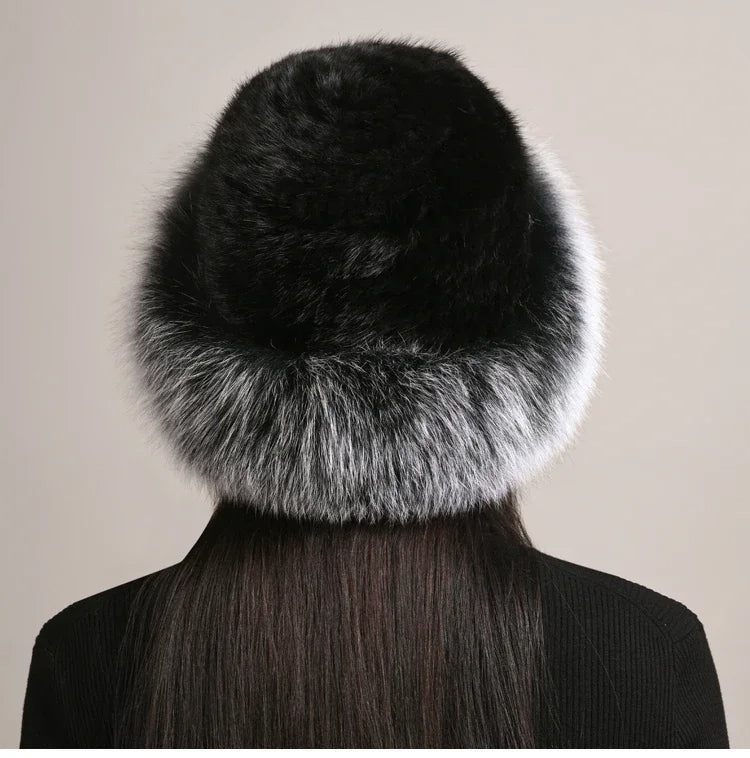 Chic women's beanie. Ultra-warm & elegant winter hat, perfect cold weather accessory for stylish fall outfits.