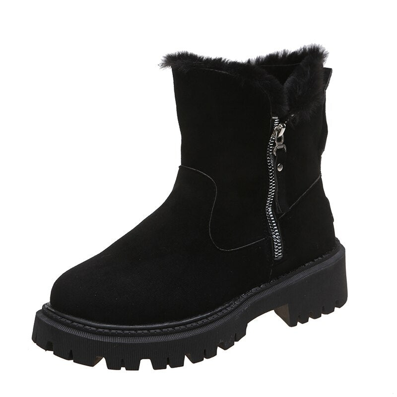 Fashionable women's winter boots, providing ultra warmth and style for cold weather adventures.