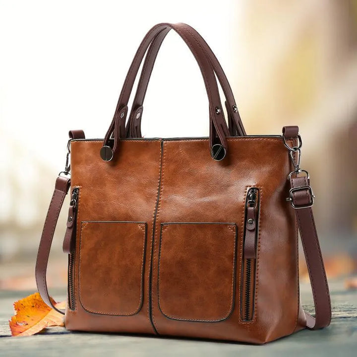 Women's versatile everyday tote bag, durable & stylish, perfect for daily carry essentials.