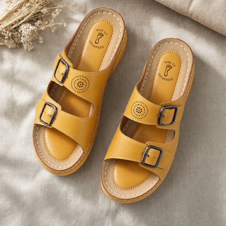 Summer wide fit walking sandals for women, offering superior arch & foot support.