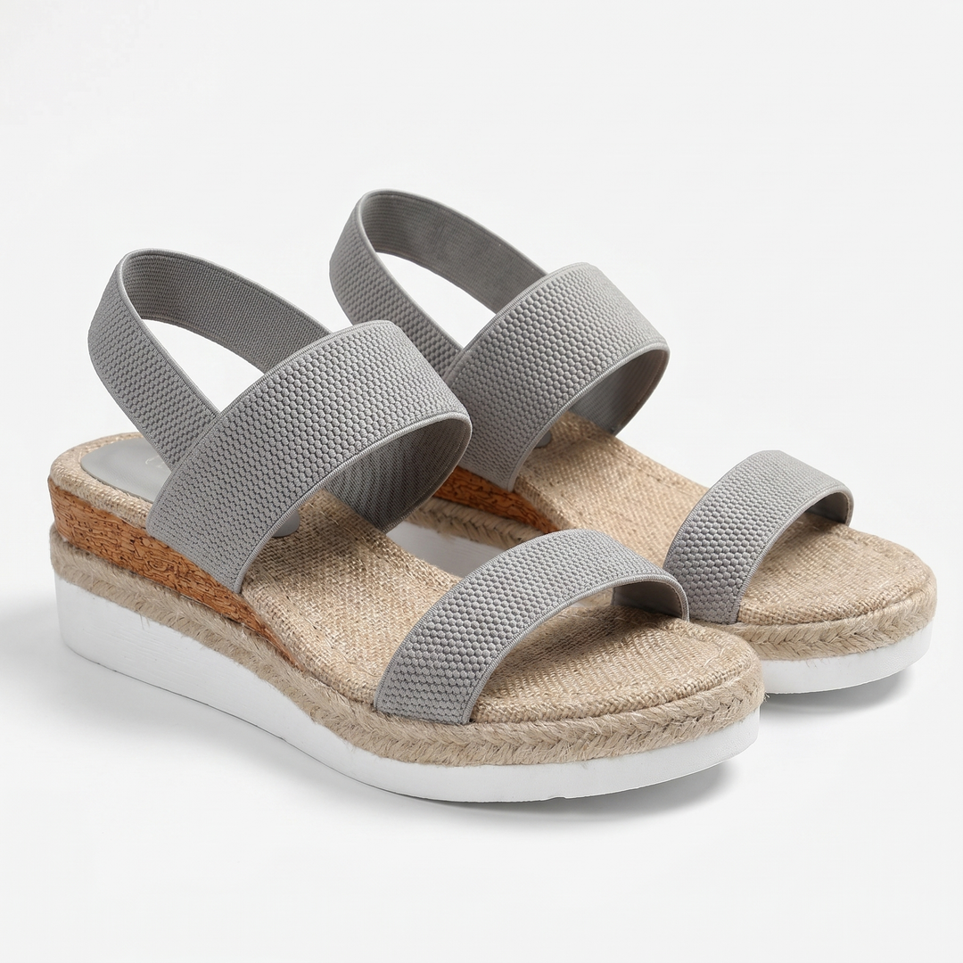 Pain relief women's sandals with arch support, ideal for all-day comfort & walking.