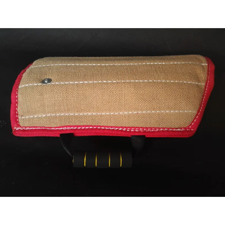 Durable pet supplies: unisex dog training arm protector in bright yellow, protective gear