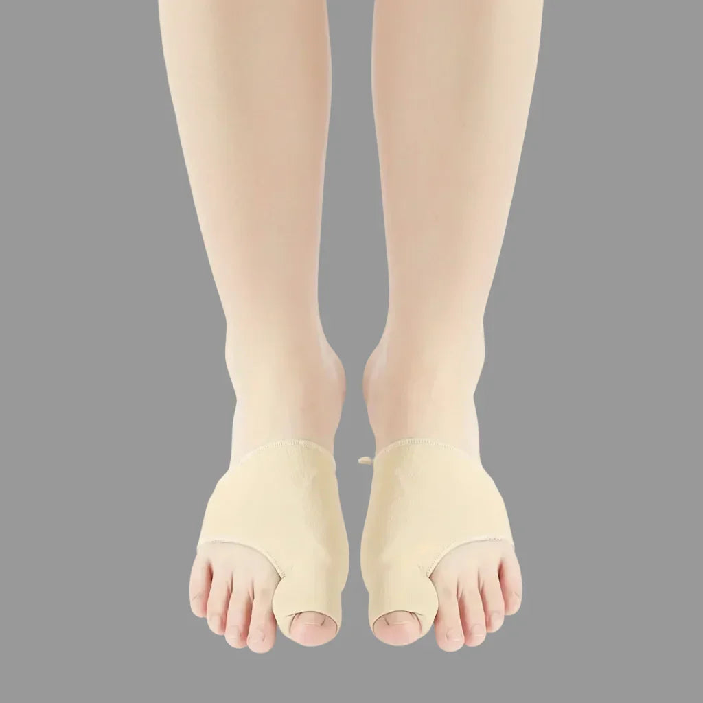 Youth bunion corrector showcasing its ergonomic design for effective foot alignment and pain relief.