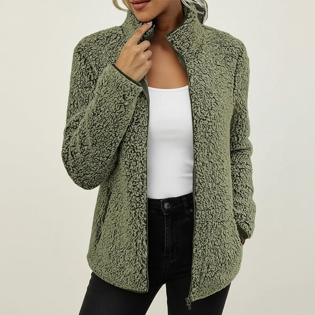 Women's versatile warm winter jacket, a cozy layering piece for ultimate comfort and casual style.