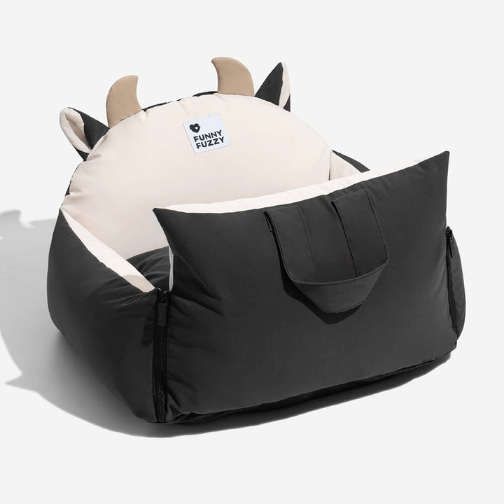 High-quality Zootopia dog car bed, a practical pet travel seat and essential car accessory